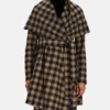 Melody Chu The Equalizer Houndstooth Coat