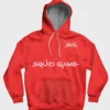 Squid Game Red Light Green Light Doll Red Hoodie