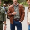 Steve Murphy Narcos Brown Bomber Leather Jacket