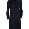 The Equalizer Queen Latifah Black Wool Coat Front