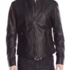 The Vampire Diaries Damon Salvatore Brown Leather Jacket