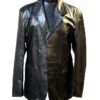 Tom Cruise Mission Impossible 2 Black Leather Coat