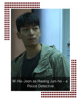 Wi Ha-Joon as Hwang Jun-ho - a Police Detective