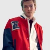 Luka Colucci Rebelde Red Letterman Varsity Jacket