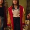 Max Mayfield Stranger Things Red and Yellow Coat