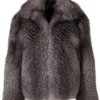 Mens Fox Fur Coat