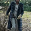 The Walking Dead Jeffrey Dean Morgan Plaid Coat