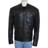 Alec Lightwood Shadowhunters Black Leather Jacket