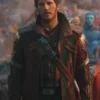 Chris Pratt Thor Love And Thunder Burgundy Coat