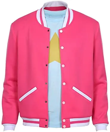 Steven Universe Pink Varsity Baseball Jacket - William Jacket