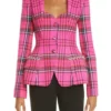 Bel-Air S1 E2 Hilary Banks Pink Plaid Blazer Jacket