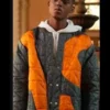Bel-Air Will Smith S01 E05 Grey Orange Puffer Jacket