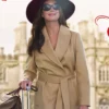 Brooke Shields A Castle for Christmas Trench Coat