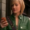 Chloe Sullivan Smallville Green Leather Jackets