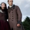 Jamie Fraser Outlander Double Breasted Coat