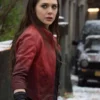 Scarlet Witch Avengers Age Of Ultron Red Jacket