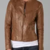 Rizzoli and Isles Maura Isles Brown Leather Jacket