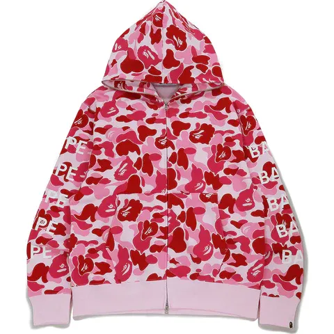 Bape Pink Hoodie Jacket