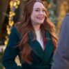 Falling for Christmas Lindsay Lohan Green Coat