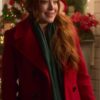Falling for Christmas Lindsay Lohan Red Coat