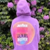 Justin Bieber Justice World Tour Purple Hoodie