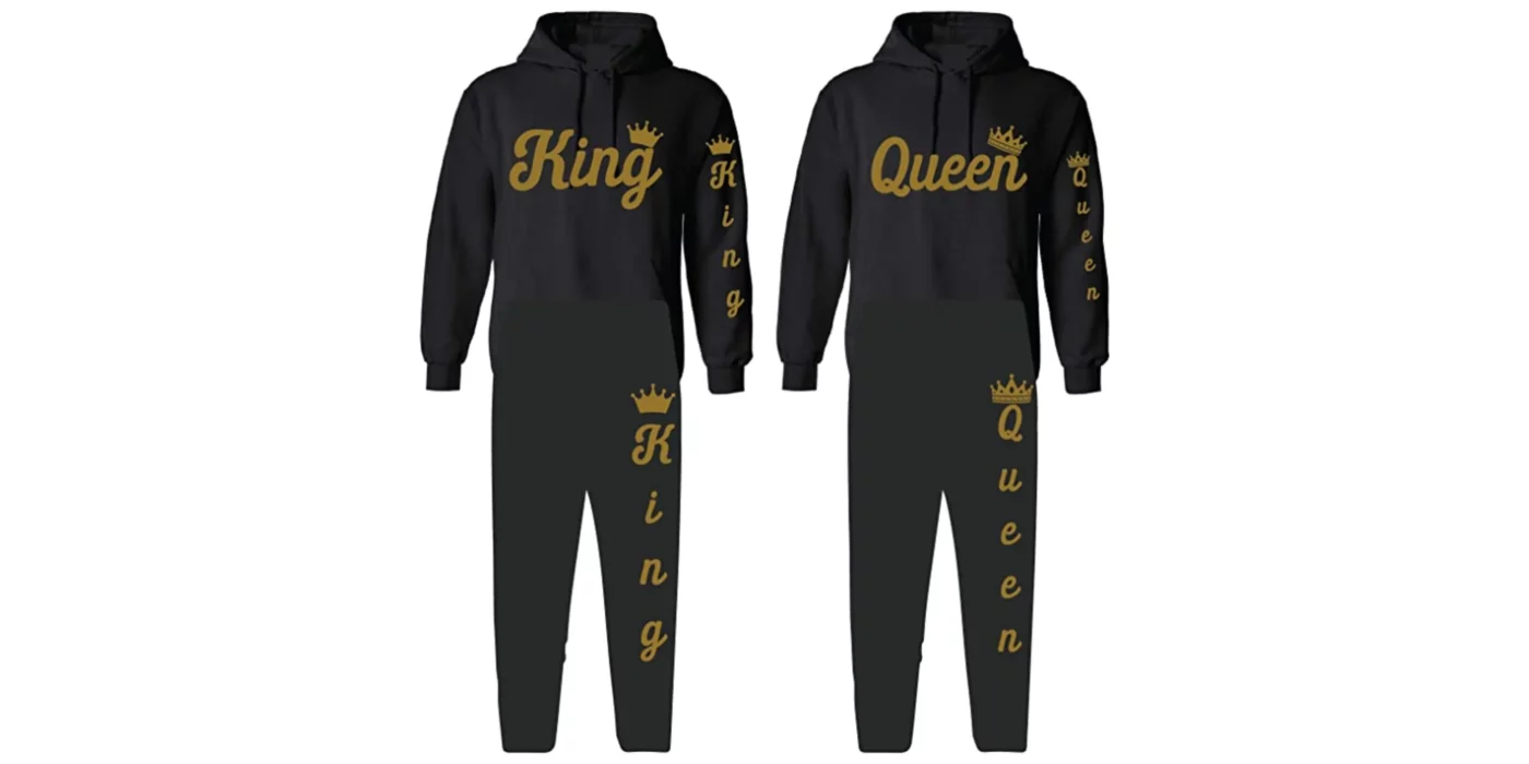 King & Queen Matching Outfit for Couple