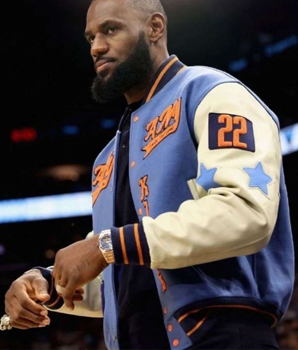 NBA 2023 LeBron James Varsity Jacket