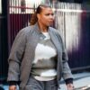 The Equalizer S03 Queen Latifah Check Jacket