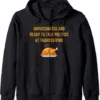 Unvaccinated and Ready to Talk Politics at Thanksgiving Hoodie Black