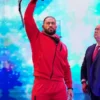 WWE 2022 Roman Reigns Full Red Tracksuit