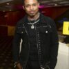 Walter Emanuel Jones Premiere Night Bodies Bodies Bodies Black Leather Jacket