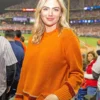 World Series Kate Upton Orange Sweater