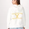 yellowstone sherpa hoodie White
