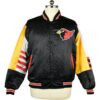 Arizona Cardinals Vintage Colorblock Satin Varsity Jacket