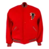 Atlanta Falcons 1967 Red Varsity Jacket