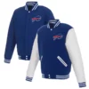 Barrie Buffalo Bills NFL Reversible Wool Varsity Jacket