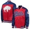 Beale Buffalo Bills Team Full-Snap Varsity Jacket