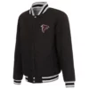 Beaufort Atlanta Falcons Reversible Black Wool Jacket