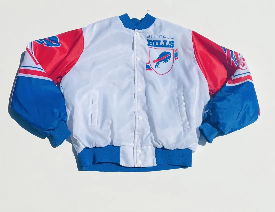 Bernd NFL Buffalo Bills Vintage 90s Varsity Bomber Jacket