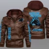 Bogdan Carolina Panthers Bomber leather jacket