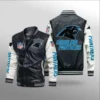 Bogdan Carolina Panthers Fan Vintage Leather Jacket
