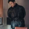 Cafe Minamdang 2022 Seo In-Guk Black Leather Jacket