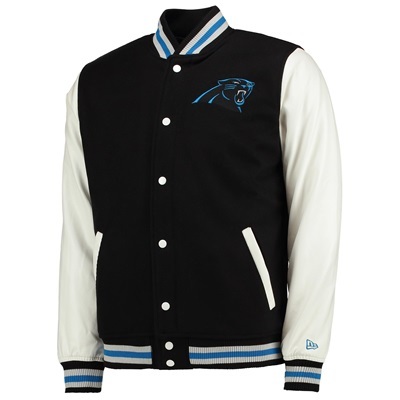 carolina panthers varsity jacket