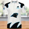Carolina Panthers Collared White Shirt