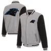 Carolina Panthers Reversible Grey Jacket