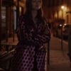 Emily In Paris Season 3 Lily Collins Blue Cardigan