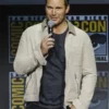 Guardians of the Galaxy Vol. 3 Chris Pratt Beige Cotton Jacket
