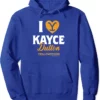 I Love Kayce Dutton Hoodie Royal Blue