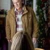 My Southern Family Christmas Bruce Campbell Brown Cotton Jacket