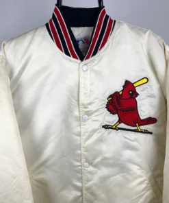 Thegenuineleather Jeff Brohm Cardinals Red Varsity Jacket 